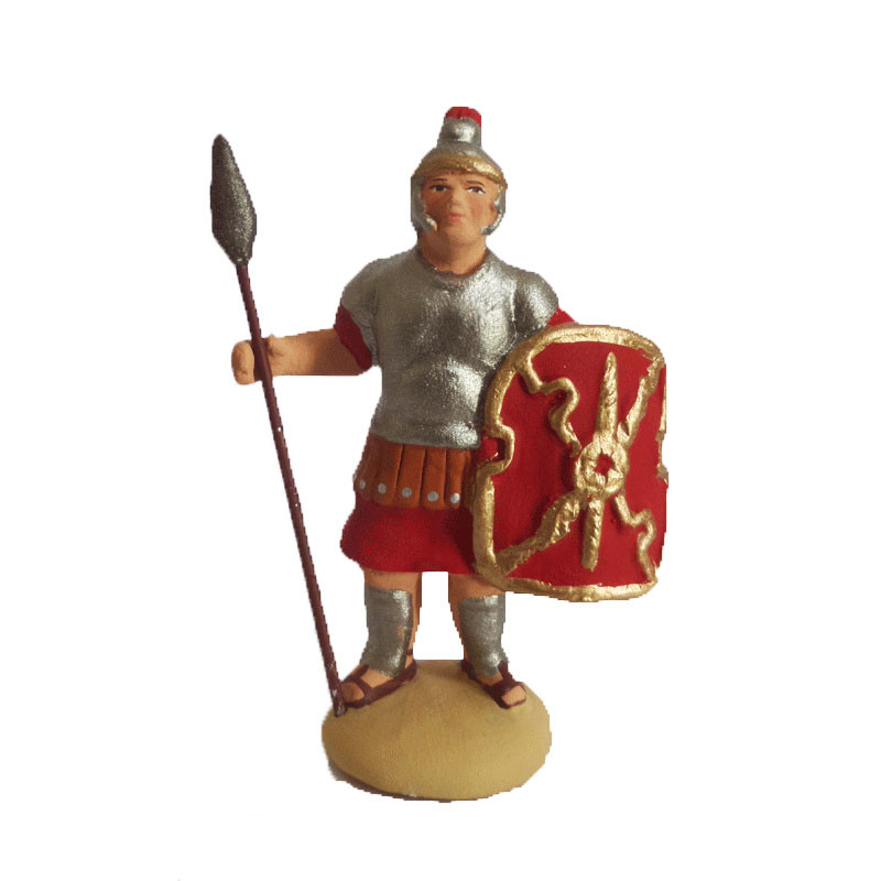 Soldat romain avec lance 7cm