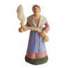 Santon fileuse 9cm - Santons Colette -  Santons de Provence