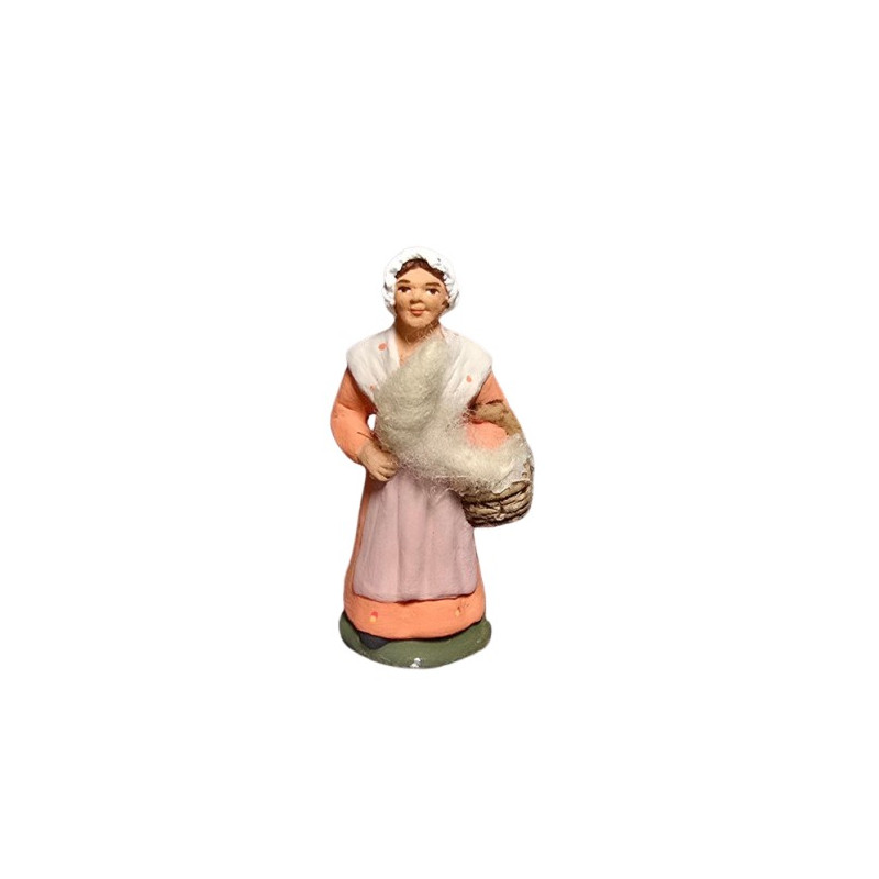 Fileuse 7 cm - Santons Colette -  Santons de Provence