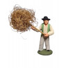 Homme au foin 7 cm - Santons Colette -  Santons de Provence